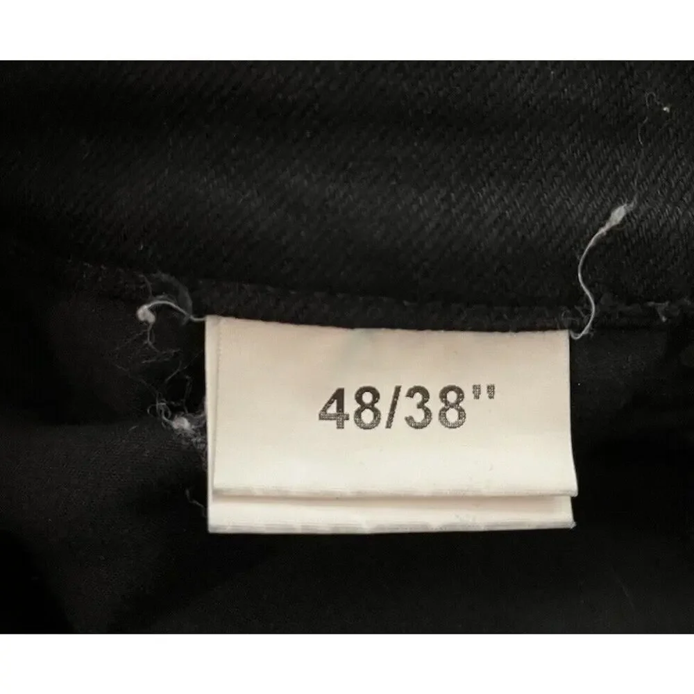 St. Croix Denim‎ Black Straight Leg Men's Jeans Size 48